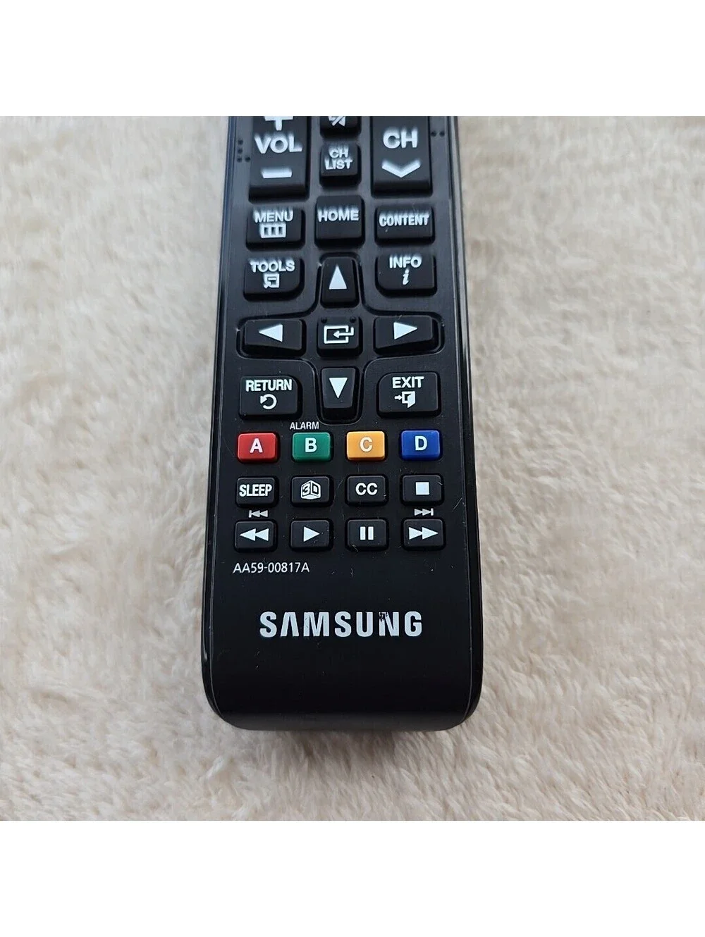 Original TV Remote Control for Samsung HG40NE478 Television (USED)